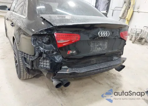 2014 Audi S4 3.0T Premium Plus z USA, uszkodzony, nr VIN WAUBGAFL2EA046780